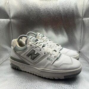 Size 7.5 New Balance 550 Aime Leon Dore White Gray Mens Sneaker Shoes BB550ALE